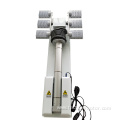Vehicle roof mounted light tower